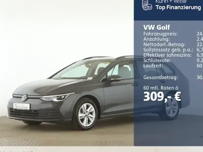 Brugt VW Golf VIII Life 131 HK (96 kW) 2023 Grå Stationcar