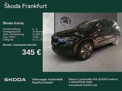 Neu Skoda Karoq 150 PS (110 kW) 2026 Schwarz SUV