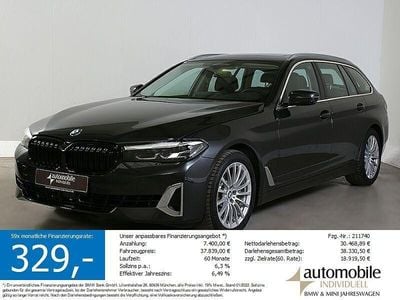 Second-hand BMW 530 Luxury Line 245 CP (180 kW) 2022 Gri Break