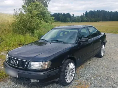Gebraucht Audi 100 133 PS (97 kW) 1991 Schwarz Limousine