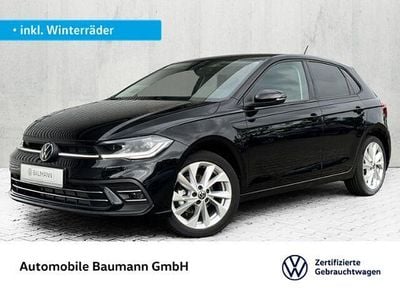 Gebraucht VW Polo Style 95 PS (69 kW) 2024 Schwarz Limousine