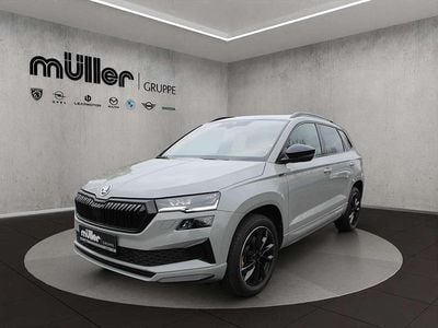 Gebraucht Skoda Karoq SportLine 150 PS (110 kW) 2023 Stahlgrau SUV
