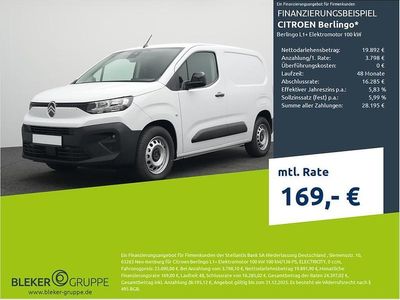 Citroën e-Berlingo