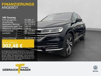 Gebraucht VW Touareg Atmosphere 231 PS (169 kW) 2019 Schwarz SUV