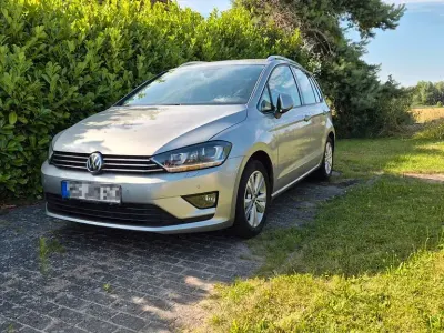Gebraucht VW Golf Sportsvan 110 PS (80 kW) 2016 Silber Van / Kleinbus
