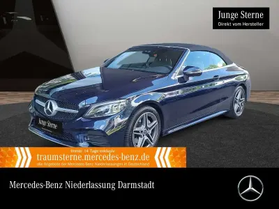 Gebraucht Mercedes C200 AMG 184 PS (135 kW) 2022 Blau Cabrio