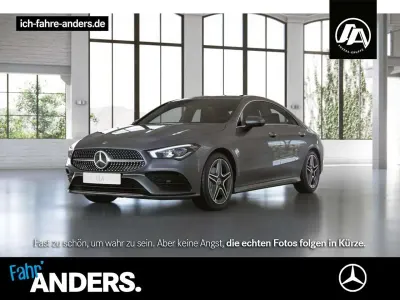 Brugt Mercedes CLA200 AMG 163 HK (119 kW) 2019 Grå Coupe