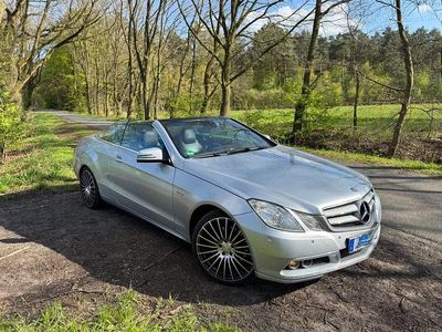 Usata Mercedes E350 Elegance 231 CV (169 kW) 2010 Argento Cabrio