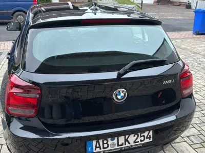 Käytetty BMW 116 136 HP (100 kW) 2014 Musta Viistoperä