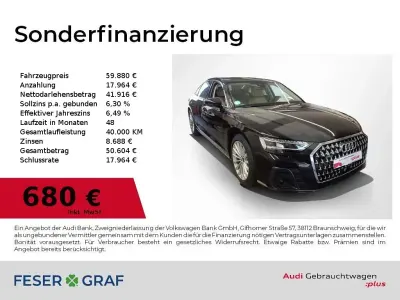 Gebraucht Audi A8 Ambiente 286 PS (210 kW) 2023 Schwarz Limousine
