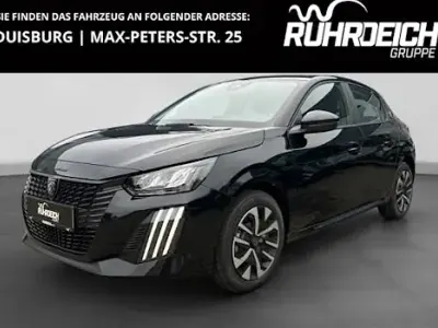 Neu Peugeot 208 Style 110 PS (80 kW) 2025 Schwarz Kleinwagen