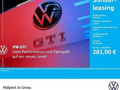 Usata VW Golf VIII GTI 245 CV (180 kW) 2024 Grigio Berlina
