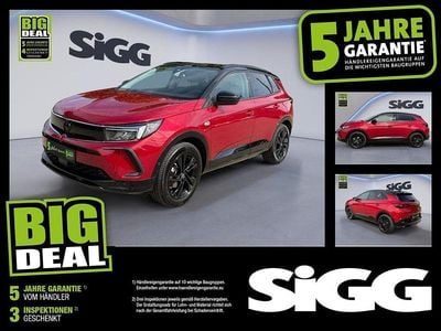 Gebraucht Opel Grandland X GS Line 131 PS (96 kW) 2022 Rubin rot SUV