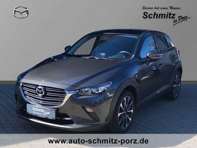 gebraucht Mazda CX-3 Signature + Navi Tempomat PDC Sitzhzg. Kli