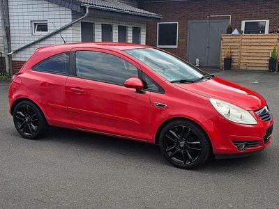 Gebraucht Opel Corsa 80 PS (58 kW) 2007 Magma rot (b) Kleinwagen