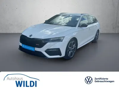 Gebraucht Skoda Octavia RS 200 PS (147 kW) 2023 Weiß Kombi