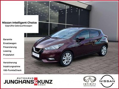 Gebraucht Nissan Micra I-Way 101 PS (74 kW) 2021 Rot Kleinwagen