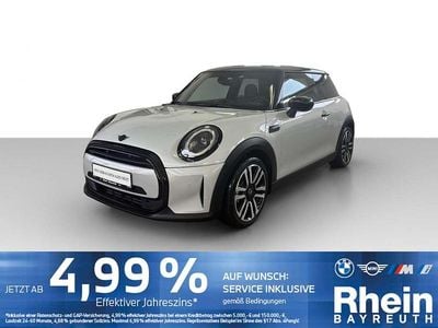 White silver met. Gebraucht 2021 Mini Cooper Kleinwagen | 23.580 € (Teuer)