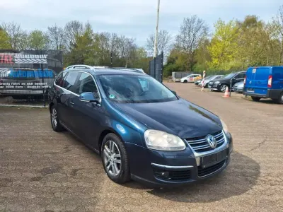 Usata VW Golf VI Sportline 160 CV (117 kW) 2009 Blu Utilitaria