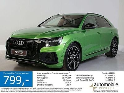 Gebraucht Audi SQ8 Ambiente 507 PS (372 kW) 2021 Audi exclusive grün met. SUV