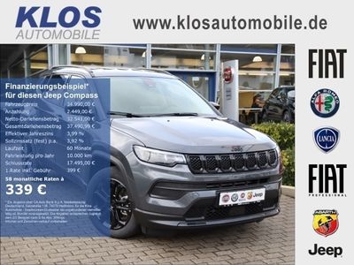 gebraucht Jeep Compass e-Hybrid NIGHT EAGLE 1.5l 130PS AT KAMERA WINTER