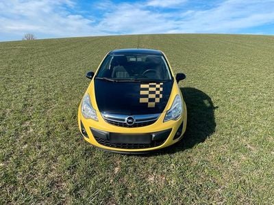 Gebraucht Opel Corsa 87 PS (63 kW) 2011 Gelb Kleinwagen