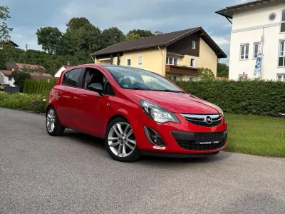 Gebraucht Opel Corsa 101 PS (74 kW) 2014 Rot Kleinwagen