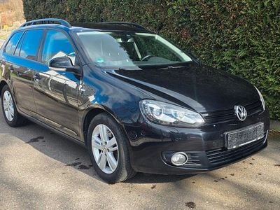 Gebraucht VW Golf VII Match 140 PS (102 kW) 2012 Schwarz Kombi