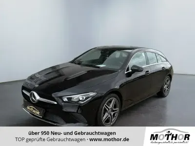 Gebraucht Mercedes CLA200 Shooting Brake Progressive 163 PS (119 kW) 2020 Kosmosschwarz  metalliclack Kombi