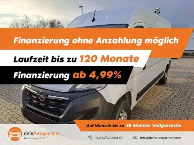 Gebraucht Opel Movano Edition 140 PS (102 kW) 2024 Lackierung weiss icy/typ aussenverkleidung spiegel flach standard Van