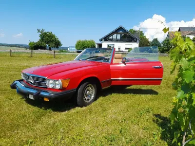 Gebraucht Mercedes SL380 156 PS (114 kW) 1983 Rot Cabrio