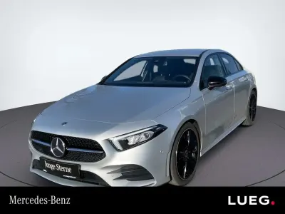 Brugt Mercedes A200 Night 163 HK (119 kW) 2023 Sølv Sedan