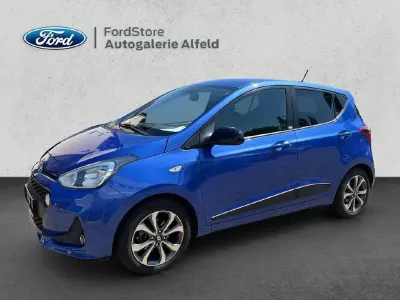 Gebraucht Hyundai i10 Passion Plus 67 PS (49 kW) 2018 Blau Kleinwagen