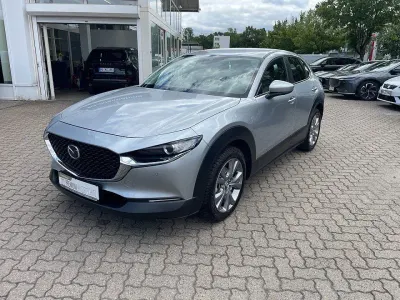 Gebraucht Mazda CX-30 122 PS (89 kW) 2022 Sonic silver (metallic) SUV