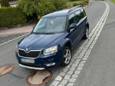 Używany Skoda Yeti 140 KM (102 kW) 2014 Niebieski SUV