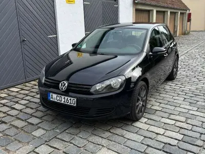 Gebraucht VW Golf VI Trendline 102 PS (75 kW) 2008 Schwarz Kleinwagen