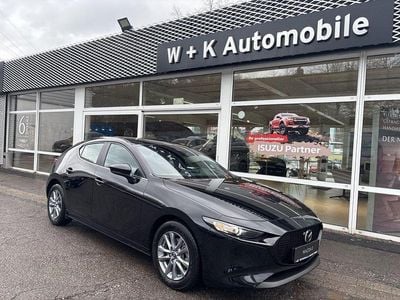 Neu Mazda 3 Prime-Line 140 PS (102 kW) 2025 Jet black Limousine