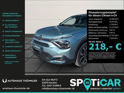 Gebraucht Citroën e-C4 Shine 100 kW (136 PS) 2022 SUV