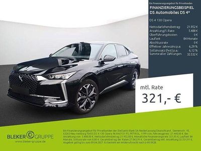 Begagnad DS Automobiles DS4 Opera 131 HK (96 kW) 2023 Svart SUV