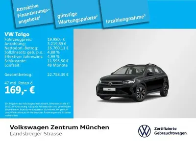 Gebraucht VW Taigo Life 110 PS (80 kW) 2023 Schwarz SUV