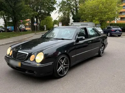 Gebraucht Mercedes E55 AMG AMG 354 PS (260 kW) 1999 Blau Limousine
