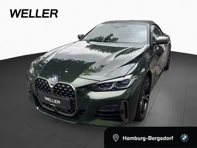 Gebraucht BMW M440 M Sport 374 PS (275 kW) 2021 Sanremo green metallic (grün) Cabrio