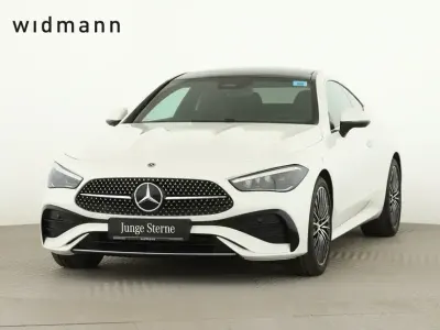 Brugt Mercedes CLE200 AMG line 204 HK (150 kW) 2025 Hvid Coupe