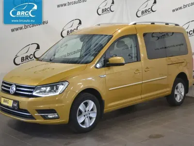 Gebraucht VW Caddy Maxi 150 PS (110 kW) 2018 Gelb Van / Kleinbus