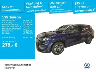 Gebraucht VW Tayron R-line 150 PS (110 kW) 2025 Ultra violet metallic SUV