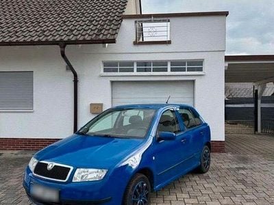 Gebraucht Skoda Fabia 75 PS (55 kW) 2003 Blau Kleinwagen