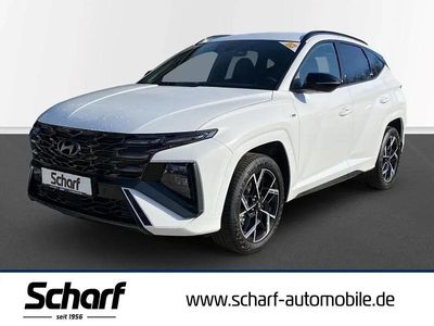 Atlas white / sol Gebraucht 2025 Hyundai Tucson N Line SUV | 39.890 € (Fairer Preis)