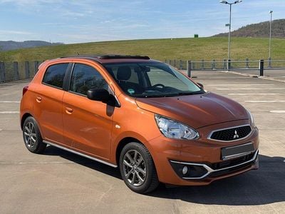 Usata Mitsubishi Space Star 80 CV (58 kW) 2018 Arancione Utilitaria