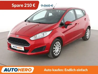Gebraucht Ford Fiesta Trend 80 PS (58 kW) 2017 Weiß Kleinwagen