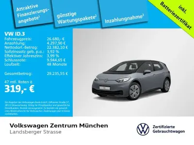 Gebraucht VW ID.3 Pro Performance 150 kW (204 PS) 2023 Grau Kleinwagen